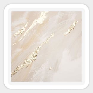 Rose gold marble glitter Sticker